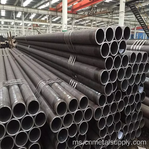 ASTM A53 bulat paip keluli karbon ringan lancar